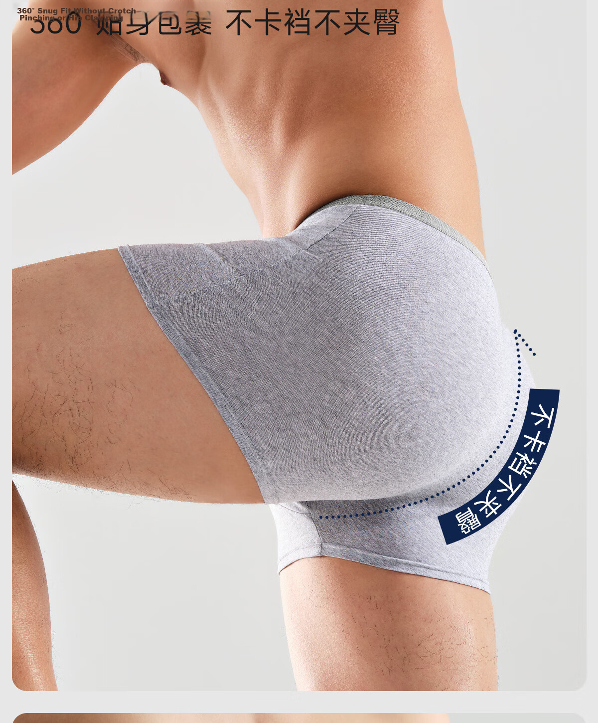 Freego Pure Cotton Boxer Briefs for Men, Disposable, Sterilized, No-Wash, Travel And Business Use, Mixed Colors, 6 Pieces, 2XL 8