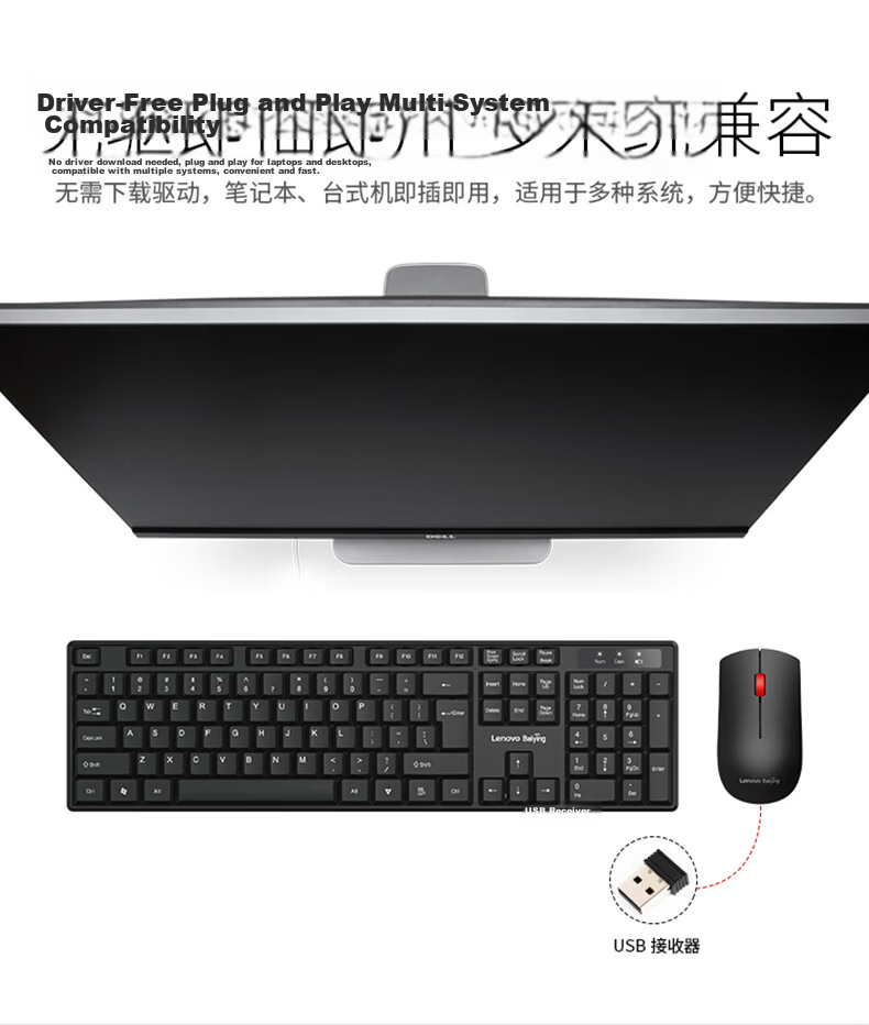 Lenovo Wired Gaming Keyboard KW41 RGB Breathing Backlight Metal Panel PUBG E-sports Keyboard External Keyboard for Desktop Laptop Black 7
