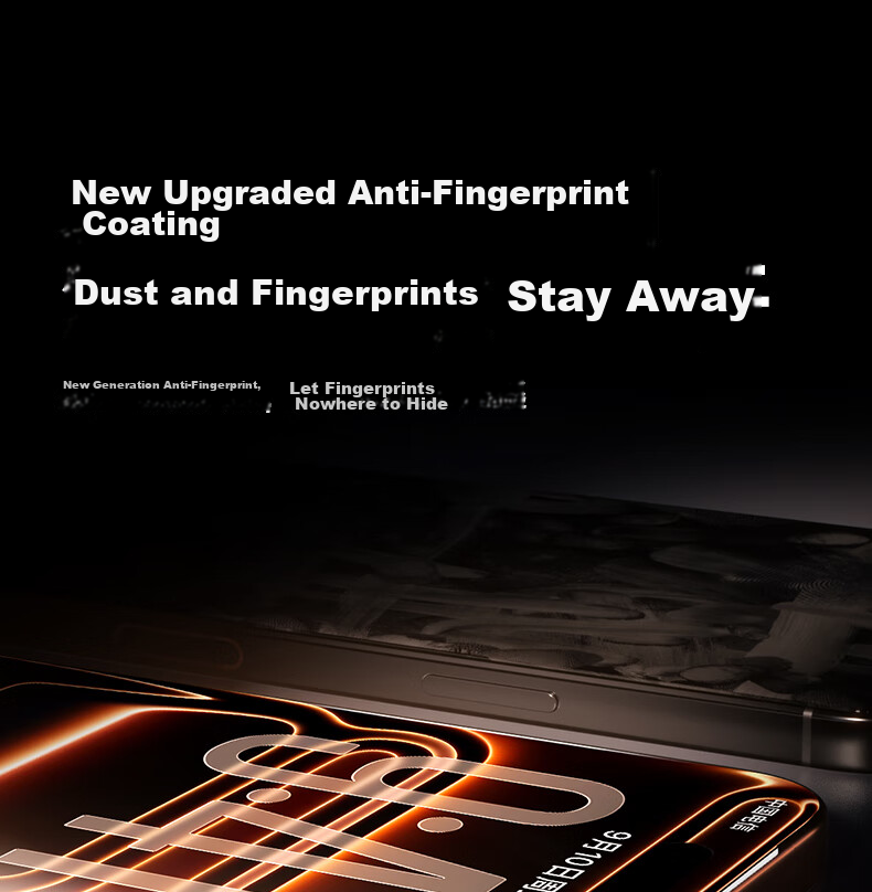 UGREEN 3D Curved Edge + AR Anti-Reflective Tempered Glass Screen Protector for iPhone 17 Pro Max Full Coverage Anti-Fingerprint Dust-Free Installation 33