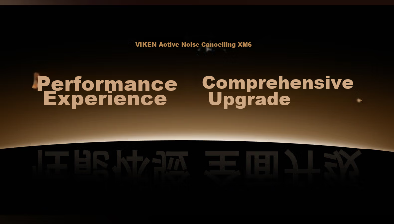 Viken Berlin Voice No.1 Bluetooth Headphones Over-Ear 2025 New Active Noise Cancelling Wireless Music Headset for PC Gaming Compatible with Apple Xiaomi 14