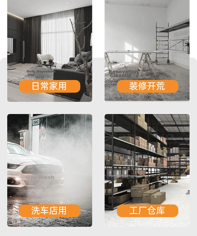 Royalstar Industrial Vacuum Cleaner 22L High Power Commercial Home Use Pet Hair Removal RS-XT280A-1 8