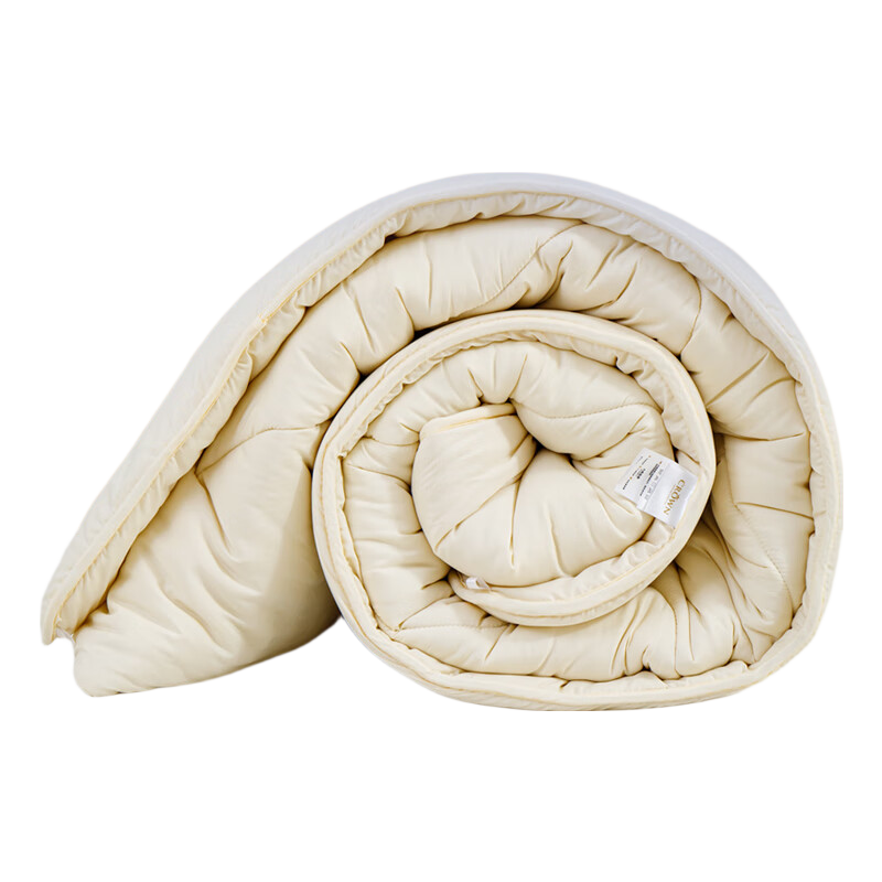 CROWN Comforter, Autumn And Winter Soybean Fiber Cotton Quilt, Thickened Air Conditioning Duvet, Dormitory Single Bed, 1.5m X 2m, 5 Ji