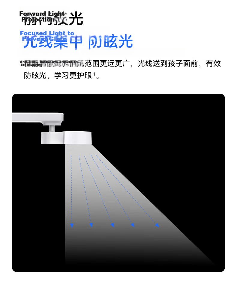 Hongmengzhixuan Desk Lamp, Eye Protection for Study, National AA-Grade, Children's Reading And Writing Lamp, Large Wide Rotatable Lamp Head 9