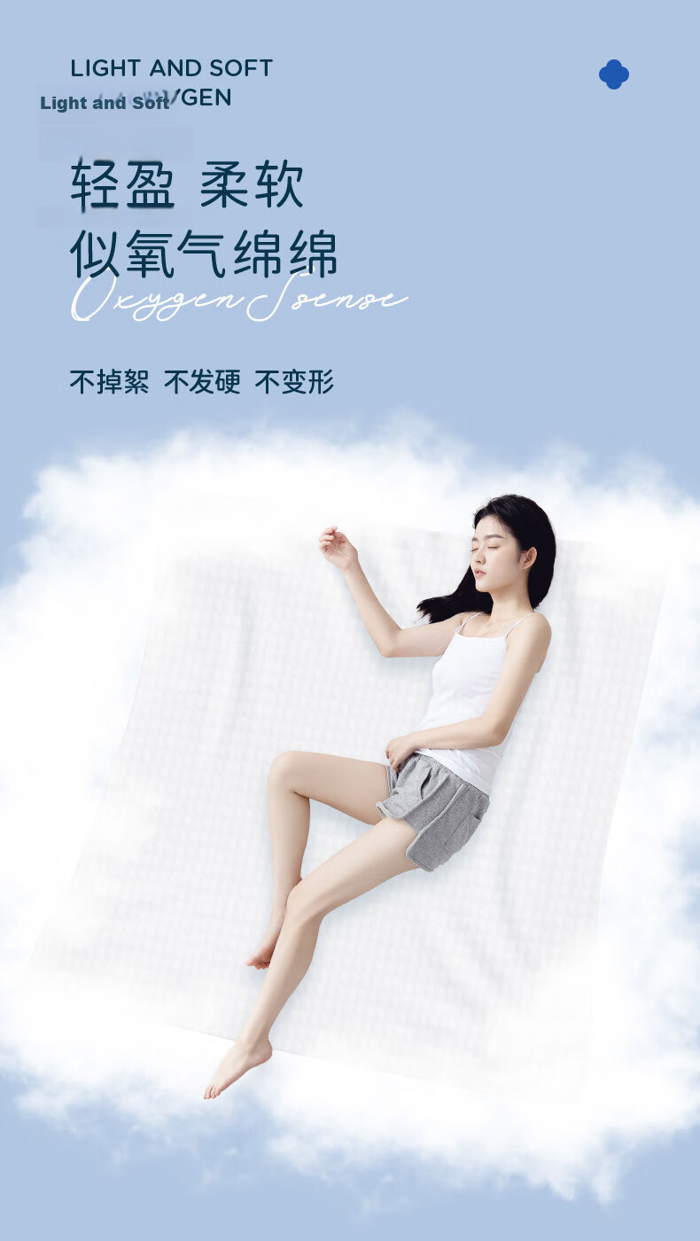 Grace Oxygen Cloud Cotton Soft Disposable Facial Cleansing Towels Thickened 80g/sqm 4