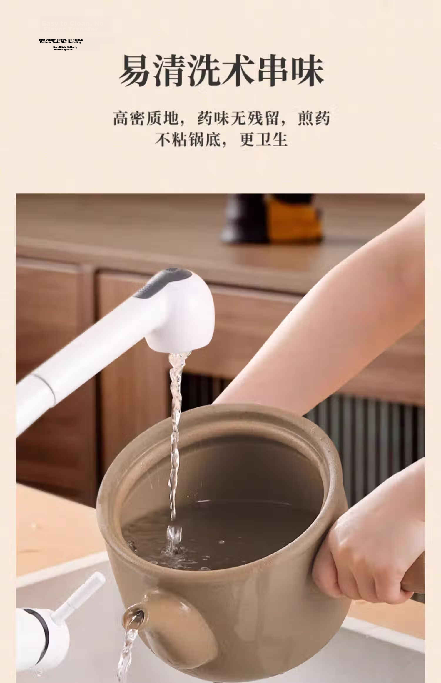 Deming Traditional Chinese Medicine Sand Pot, Old-Style Decoction Pot, Clay Jar for Medicinal Herbs, Specialized Herbal Pot, Unglazed Cooking Pot for Medicinal Cuisine, Open Flame Decoction Pot 20