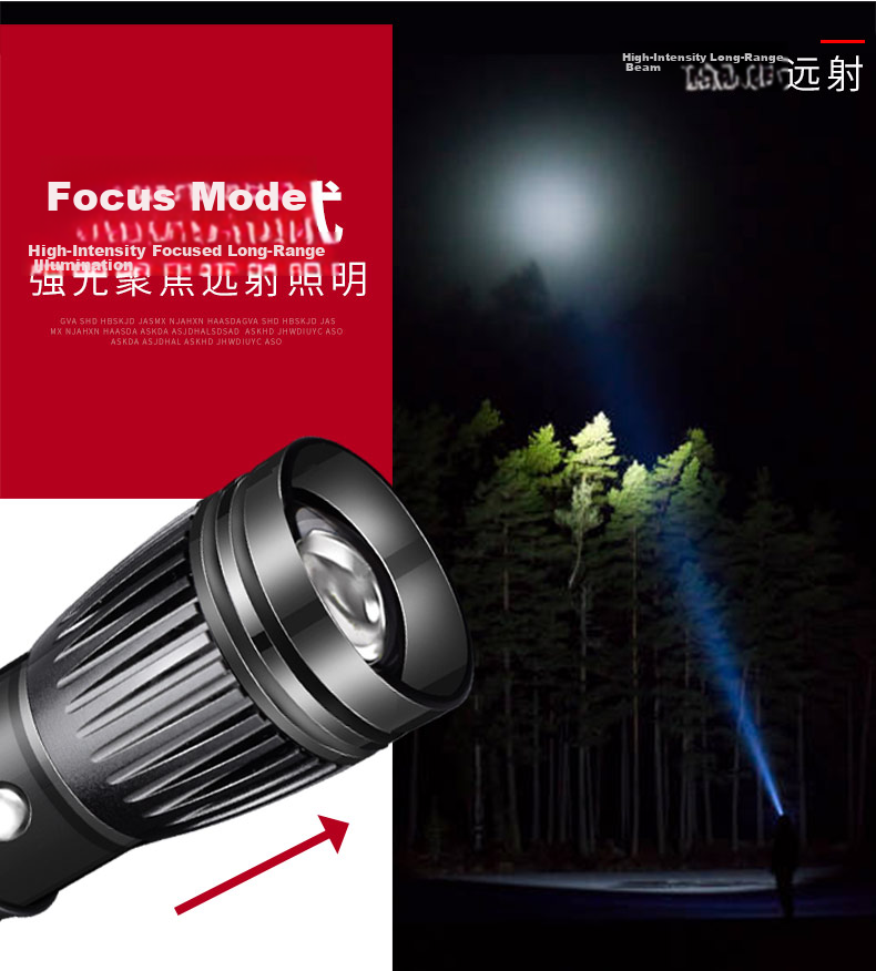 EWPLIRE WASP Kids Bicycle Light Night Riding Bright Front and Rear Mountain Road Bike Flashlight Tail Light 7