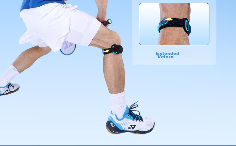 LP 781 Professional Sports Patella Strap Knee Brace Patellar Tendon Support Compression Band Running Mountaineering Badminton One Size 10