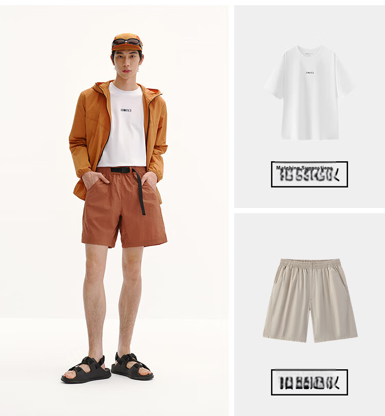 Semir Mall Style | Men's Summer Casual Waist Buckle Shorts 2026 Oversize Functional Pants 101326125106 8