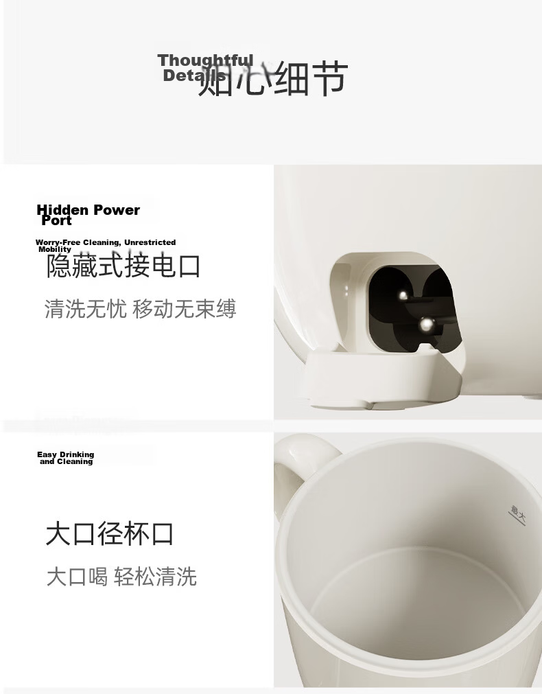 Zhenmi Mini Health Pot Multifunctional Small Electric Kettle for Tea Brewing, Office and Dormitory Use 11