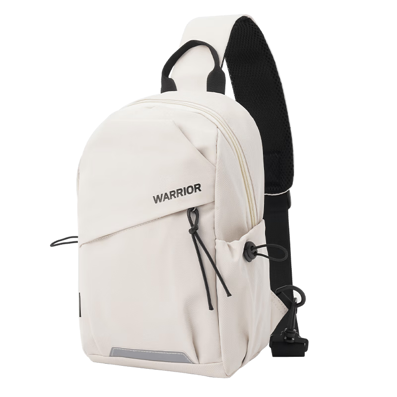 Warrior Men's High-End Chest Bag Sports Crossbody Bag Student Shoulder Bag Men's Waist Bag Fashion Small Women's Travel Bag
