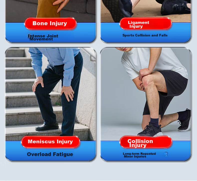 LI-NING Knee Brace for Meniscus Injury, Arthritis, Synovitis, Ligament Effusion, Unisex, for Mountaineering, Badminton, Running 7