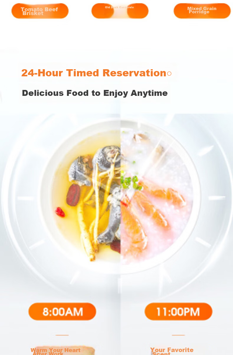 Joyoung ZMD Safe Series Electric Pressure Cooker 70kPa High Pressure One-Touch Steam Release Scheduled Timer 5L Double Inner Pot Thick Pot Y-50C38 8
