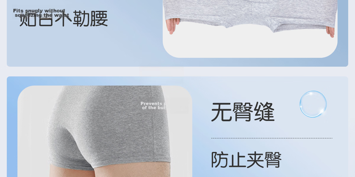 Ankexin Men's Disposable Underwear, Cotton Triangle Panties, No-Wash Daily Disposable, Travel Individual Pack, Large Size White XXXL, 5 Pieces 15
