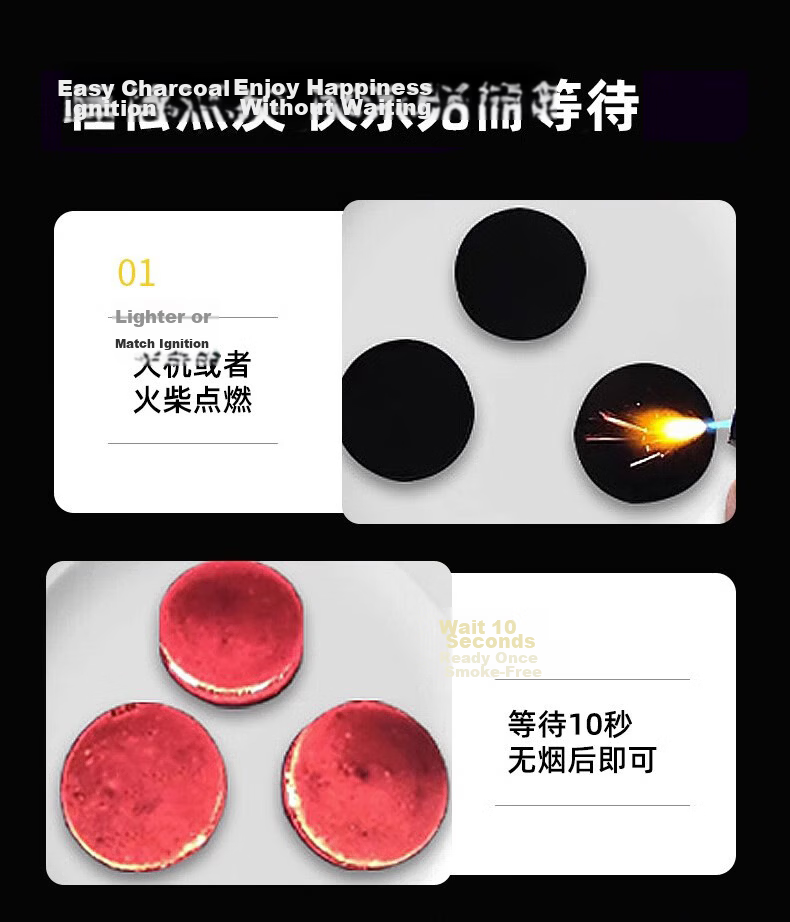 Beifute Solid Alcohol Stove Set, Portable Hot Pot Stove for Outdoor Camping, Dry Pot Cookware with Lid, 26cm 9