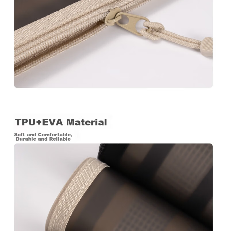 Deli TPU Zipper Bag Document Bag Primary School Subject Classification File Bag Zipper Bag Exam Paper Document Voucher Storage Black 64867 11