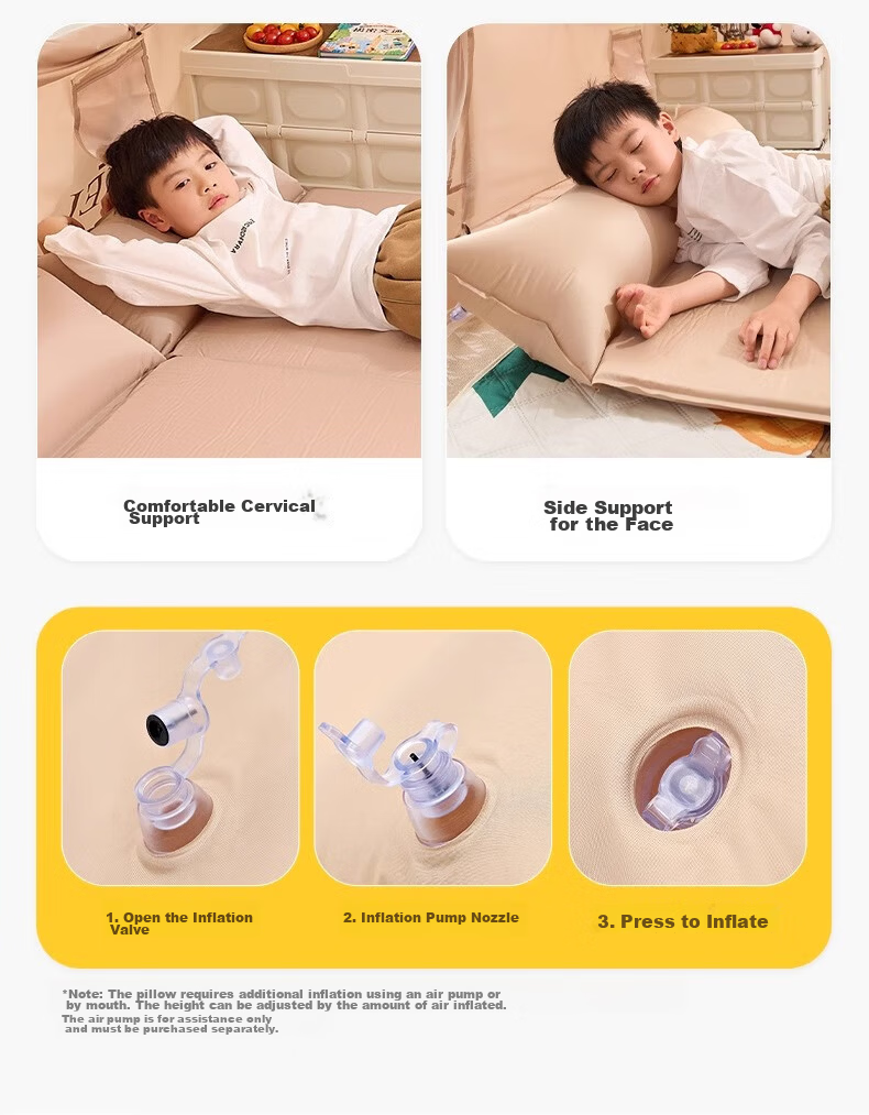 CAMEL Thickened Inflatable Moisture-Proof Mat Air Mattress Portable Outdoor Tent Air Bed 2103B 10