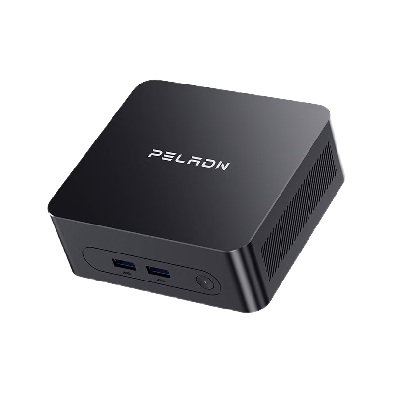PELADN Mini PC Intel Enterprise Business Office Soft Router NAS Desktop Mini Computer (Pentium Gold 7505 8GB 256GB SSD)