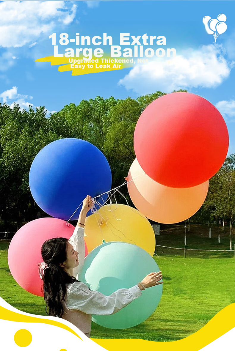 Jashigao Long Strip Balloon Children's Toy Rocket Balloon Thickened Colorful Eco-friendly Flying Fart Balloon 1