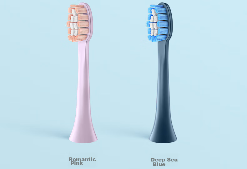 FLYCO Electric Toothbrush Head Compatible with FT7105/FT7106/FT7205 Models H01 Deep Sea Blue 1-Pack 2