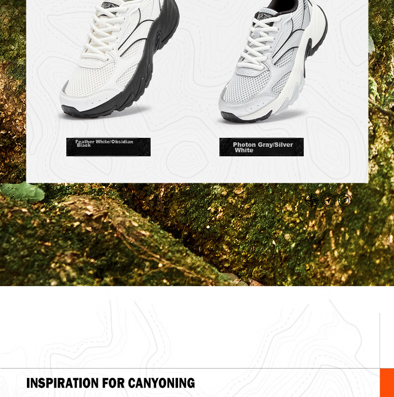 361° Women's Sports Shoes Summer Lightweight Breathable Cushioning Commuter Running Outdoor Trail Shoes 682622221F-1 10