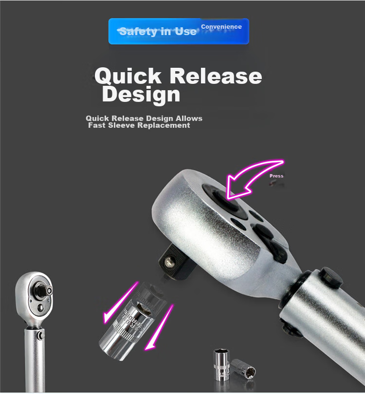 TOPFORZA Ratchet Torque Wrench High Precision Adjustable Spark Plug Repair Wrench HW-T30150 2