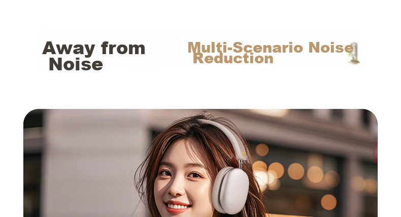 IKF Mars [Patent Dual-Sided Four-Drive Loop] Over-Ear Noise-Cancelling Bluetooth Headphones, Wireless And Wired, LDAC Protocol, Adaptive Noise Reduction, E-Sports Gaming, Low Latency, Distant Peak Blue 34