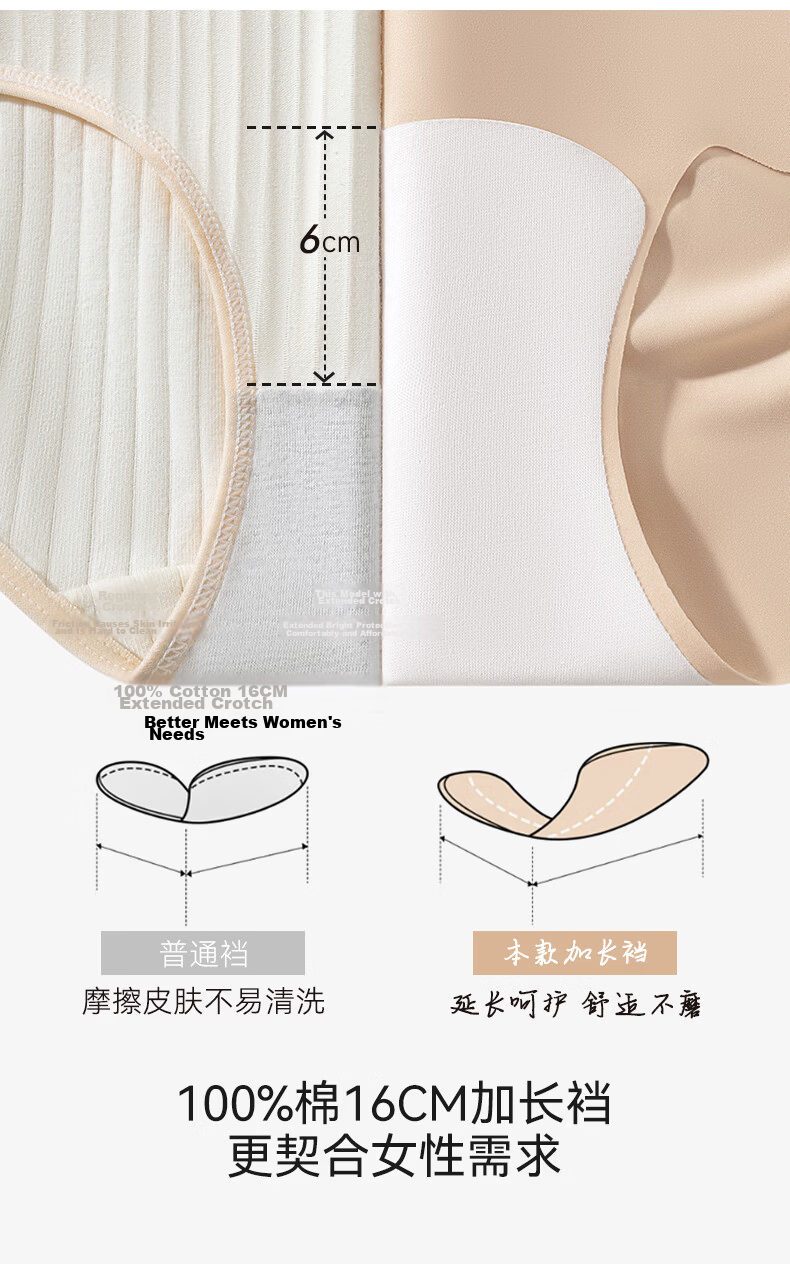 Ordifen High Waist Tummy Control Butt Lifting Women's Underwear 100% Cotton Antibacterial Crotch Summer Postpartum Slimming Pants M 14