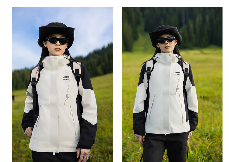 JEEP SPIRIT Windbreaker Jacket for Men And Women, Spring And Autumn Outerwear, Outdoor Windproof Coat, Warm Windbreaker 14