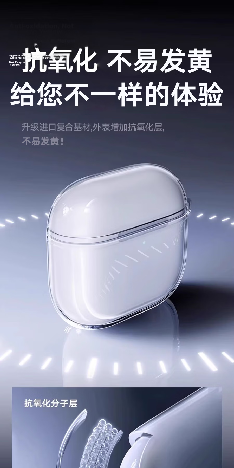 Torras Genuine Ultra-Thin Transparent Silicone Case for Apple AirPods Pro 3rd Gen Bluetooth Earphones Protective Cover Anti-Drop 5
