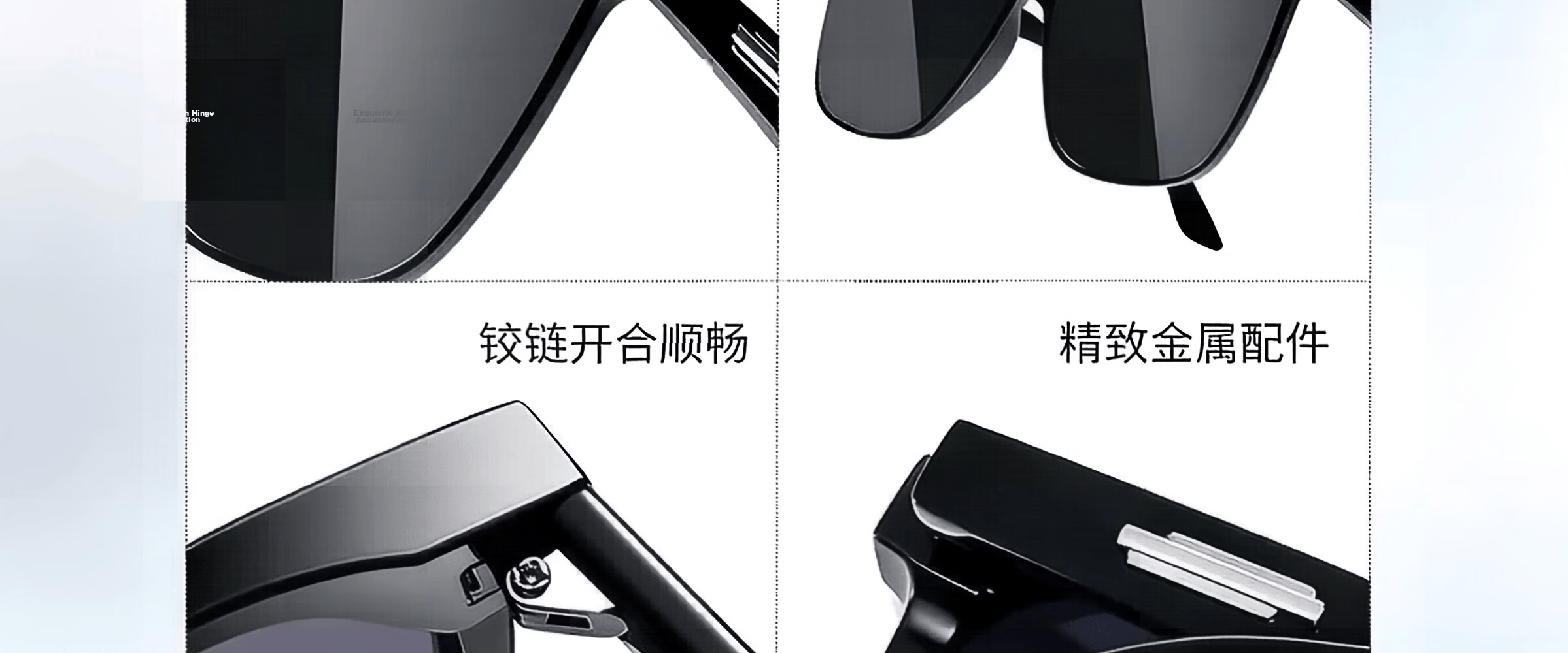 Chuangguo 2026 New Prescription Sunglasses UV Protection Driving Outdoor Slim Face Women's High-End Sunglasses 5