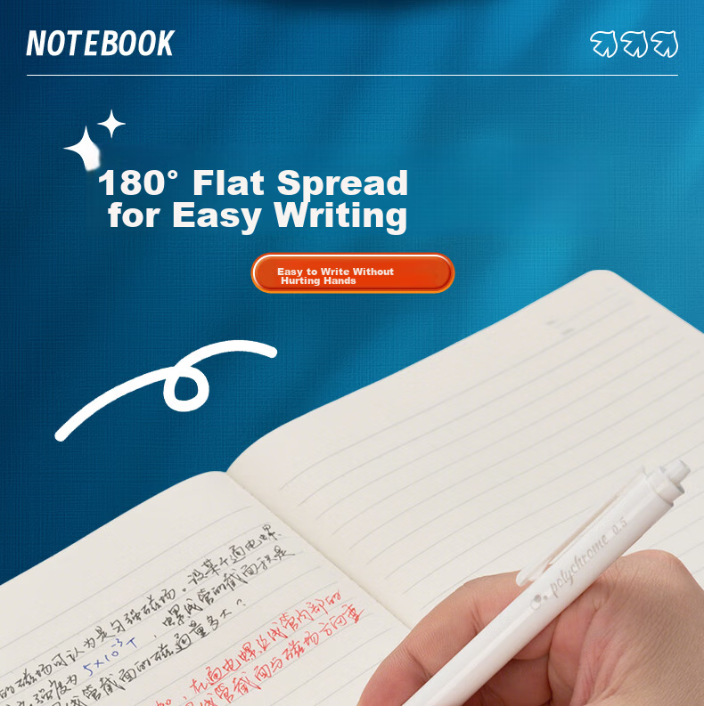 M&G Stationery [Pu Yixing Same Style] B5 English Notebook Junior High Homework Copybook English Mistake Notebook Meeboki 40 Sheets 8 Books WB5100B 16