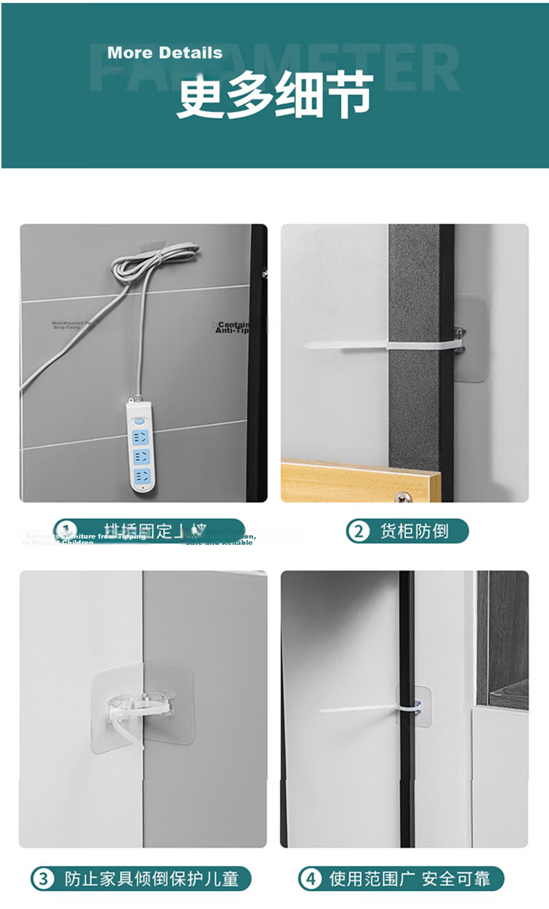 Chao Ji Premium Pegboard Extended Round Hole Universal Metal Hooks Wall-Mounted Storage Rack Accessories 13
