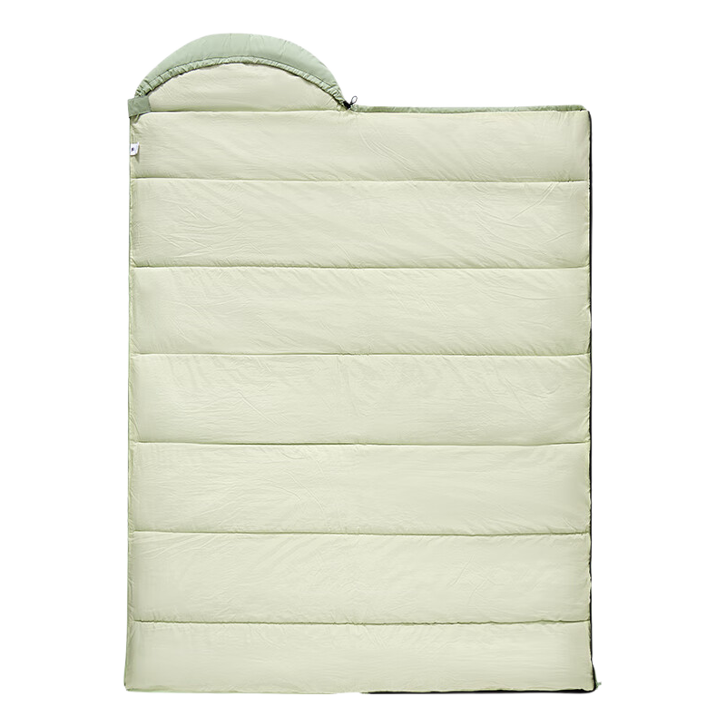 CAMEL Outdoor Camping Sleeping Bag for Adults, Portable, Adult-Size, Dirt-Proof, Warm, Thickened, Cold-Resistant [Panda Co-Branded Edition]