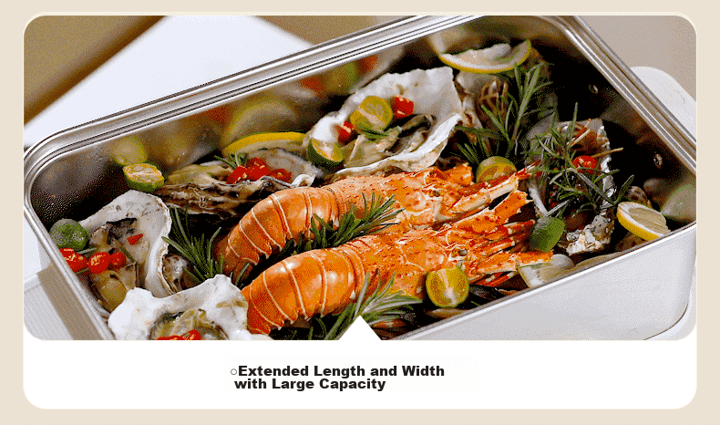 AUX Electric Steamer and Cooker 12L Multi-Functional Electric Hot Pot with 304 Stainless Steel Steamer Basket Model 30AZX-451 17