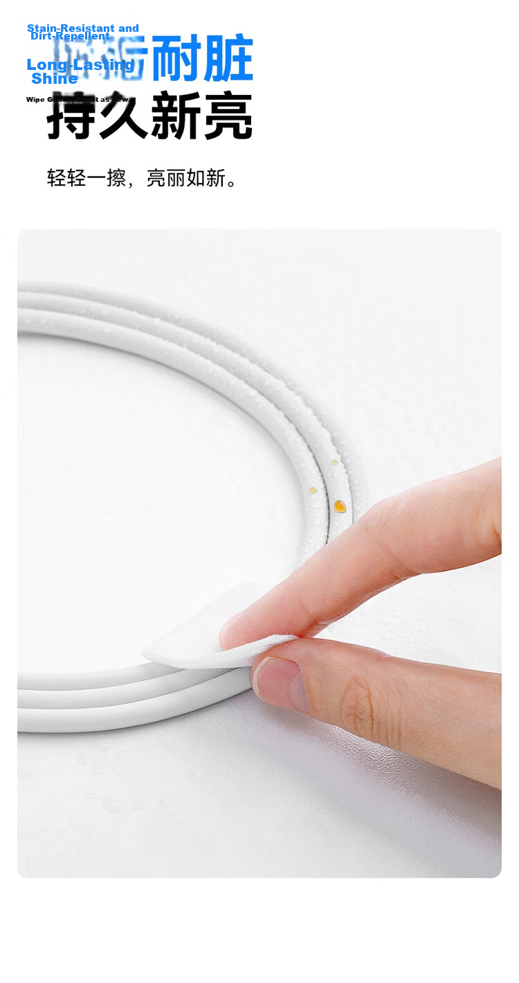 Baseus Apple Charging Cable 2.4A Fast Charge Data Cable for iPhone 14/13/12/11 Pro Max/XS iPad Pro/Mini CarPlay 1m White 12