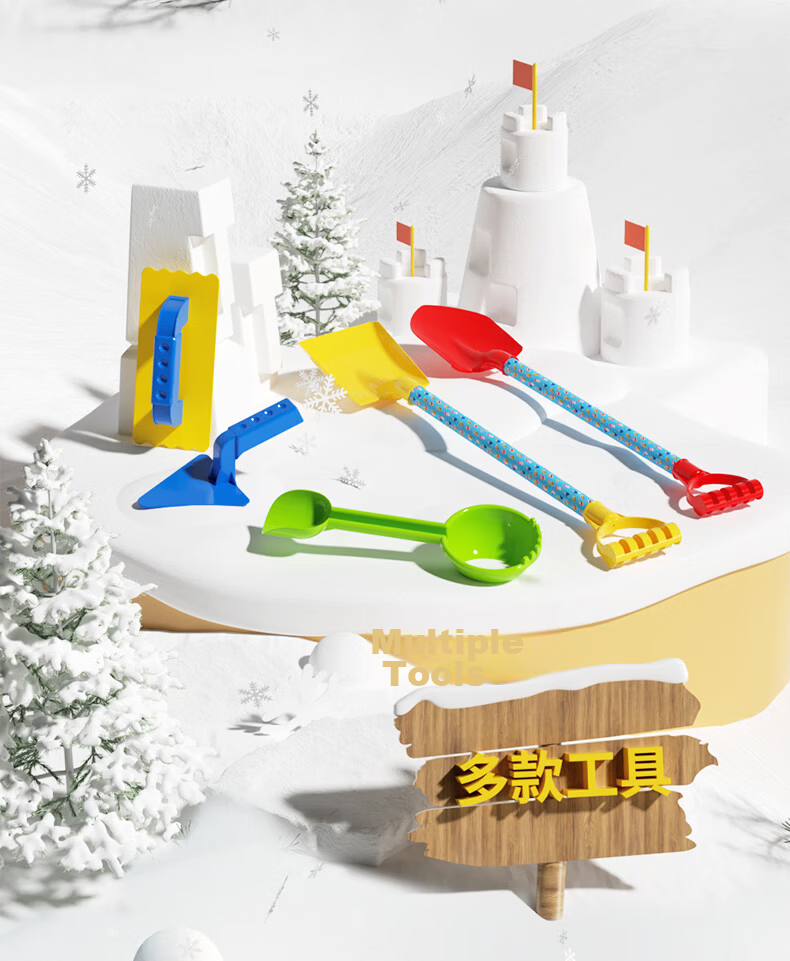 BIG TAYLOR Beach Toy Sand Digging Tools 1-3-6 Years Old Children's Shovel Sand Play Set Rabbit Girl Birthday Gift 8