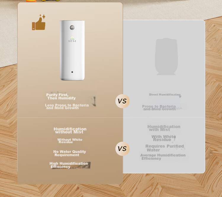 JD Jingzao Formaldehyde Digital Display Purification and Humidification Air Purifier Pro Mijia Smart Control 7