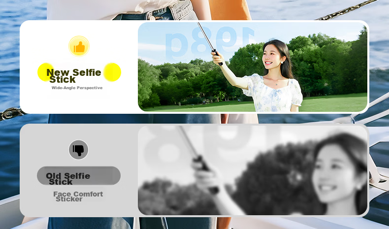 Zhiguozhe 2026 New Mini Selfie Stick Travel Portable Phone Holder 360° Rotation Anti-Shake Automatic Tripod Follow Shooting Photography Tool Concert 16