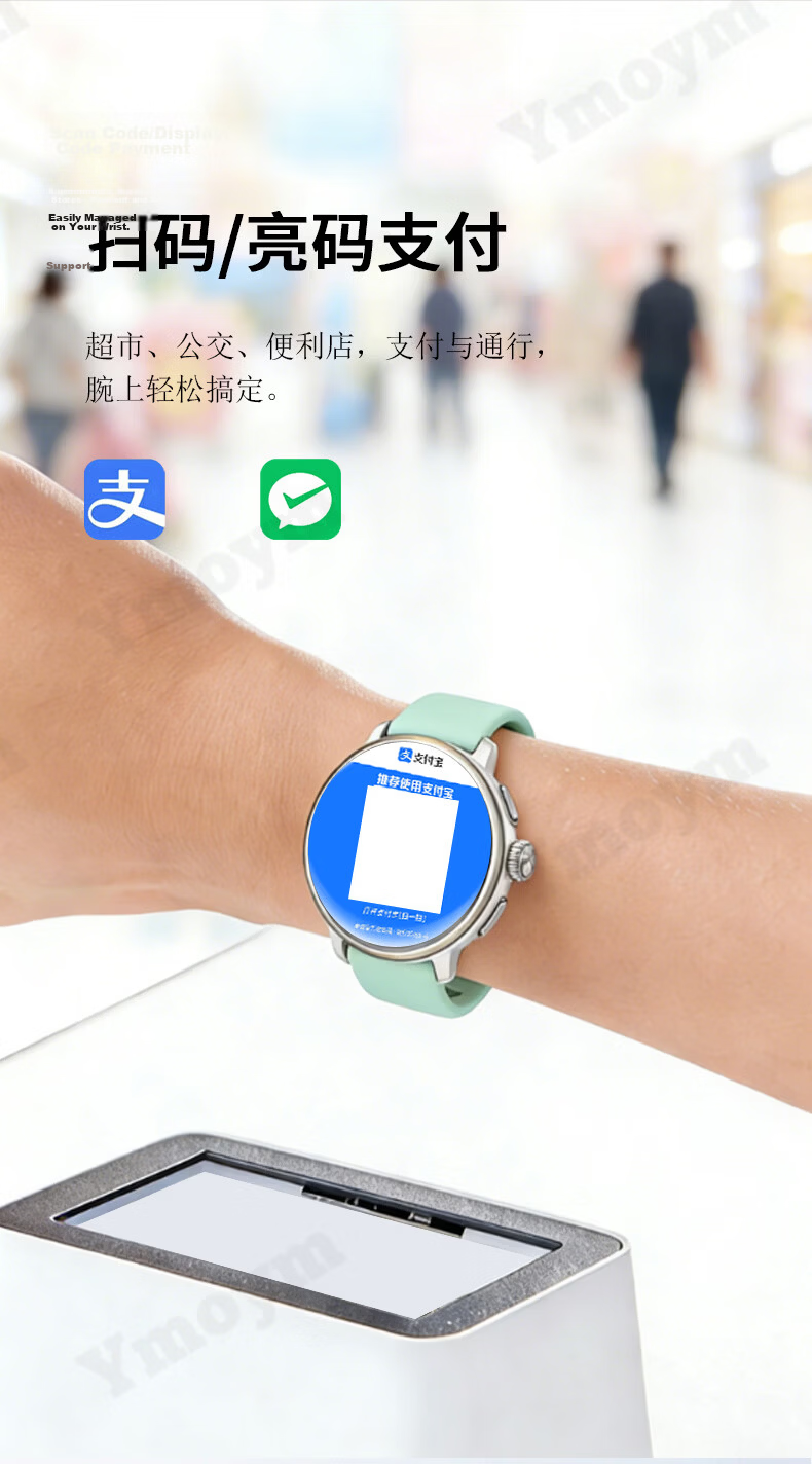 YMOYM Women's Luxury Smart Phone Watch with 5G Video, WeChat, SIM Card, AI Navigation for Students and Adults 20