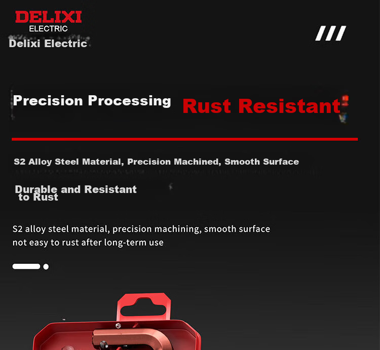 Delixi Electric Hex Key Wrench Set Hardware Repair Tools Hex Screwdriver (CR-V Medium Long 9-Piece Set) 12