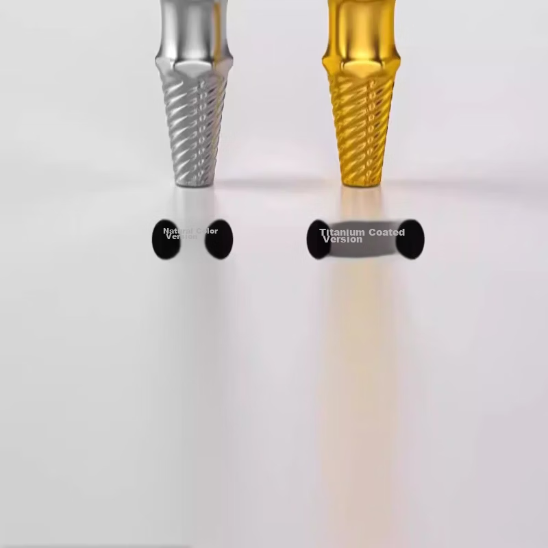Gangyu Industrial Broken Screw Extractor Double-Ended Titanium Coated 5pc Plastic Box with Drill Bits Thread Repair Removal Tool 3