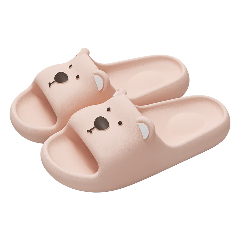 Grace Cute Summer Indoor Home Bathroom Non-Slip EVA Odor-Resistant Couple Slippers for Women and Men