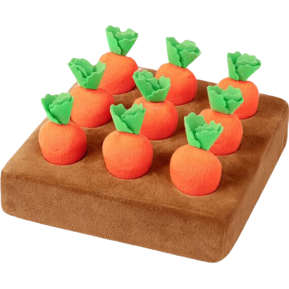 Lankupa Children's Pull Carrot Toy 0-3 Years Baby Teething Pull-and-Play Early Education Grasp Training June 1st Gift