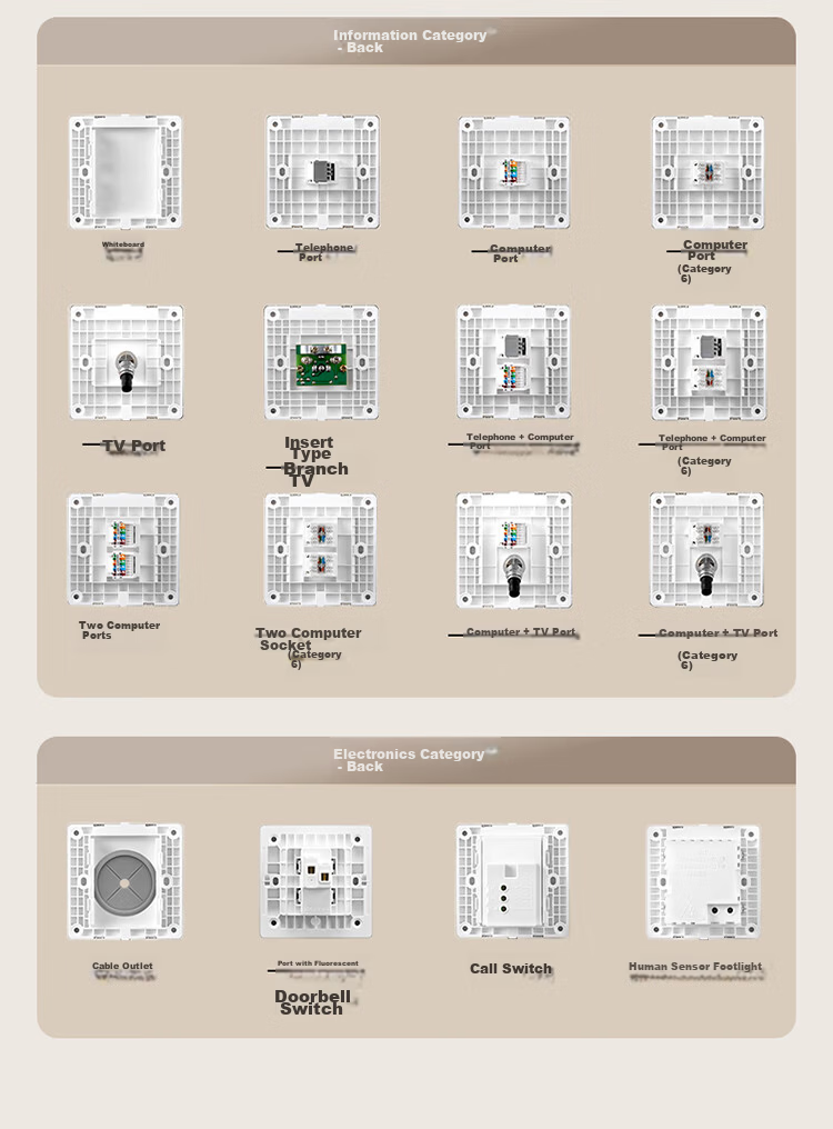 BULL Switch Socket G12 Skin-feel Matte Cream Style 10A Angled Five-hole Socket Panel G12Z223AS Milky White 24
