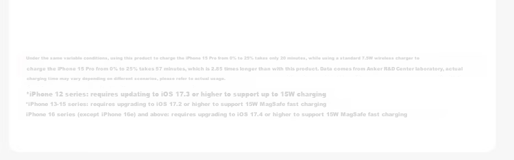 ANKER MagGo 3-in-1 15W Magnetic Wireless Charger Foldable for iPhone 17 Pro Max, Apple Watch, AirPods - White 13