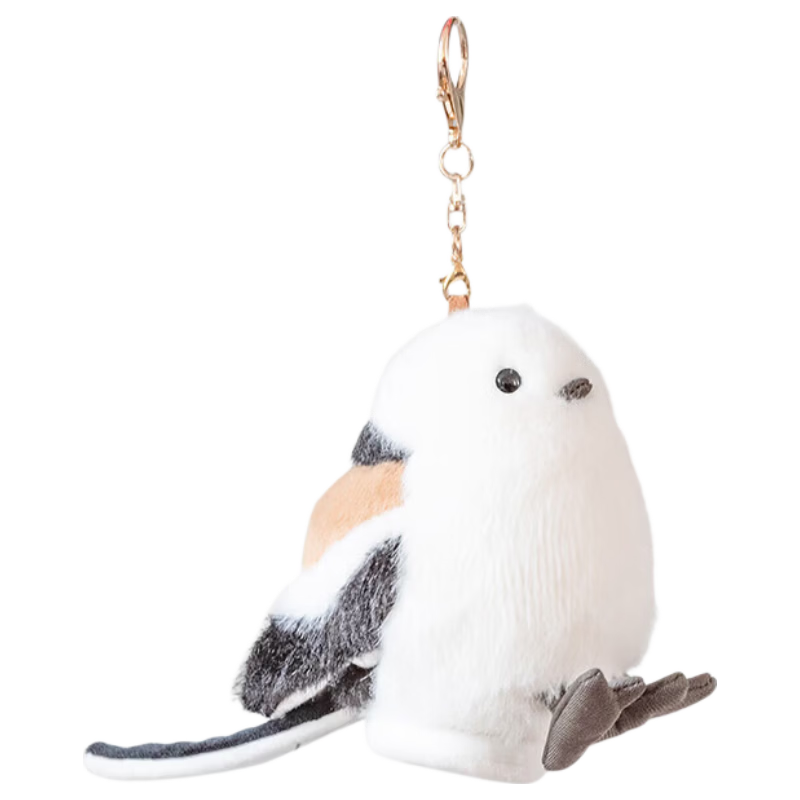 AI CAN China National Geographic Cute Bird Magnetic Standing Shoulder Doll Bag Pendant Refrigerator Magnet Keychain Creative Gift