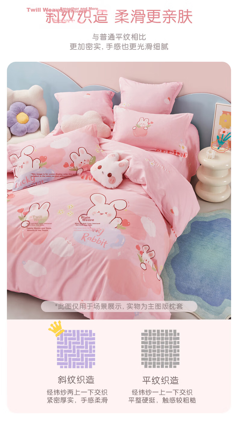 Luolaikids Home Textile Camping Party Single Pure Cotton Pillowcase, 35*55cm 4