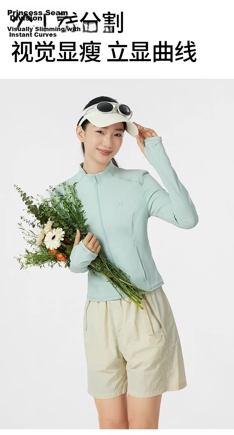 CAMEL Camellia Stand Collar Sun Protection Jacket 2026 Summer New Short Slim Fit 1006 (Dilireba Style) 12