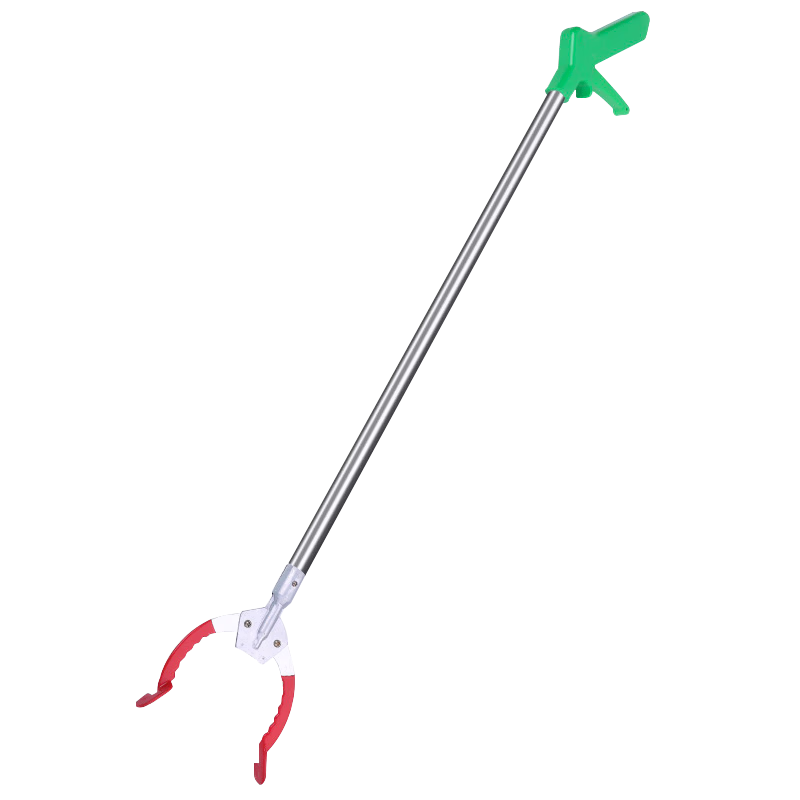 Meilixin Sanitation Garbage Grabber Picker Trash Tongs Long Handle Fire Tongs
