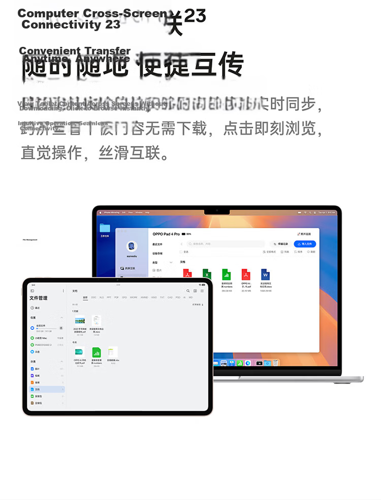 OPPO Pad 4 Pro 13.2-inch Tablet Qualcomm Snapdragon 8 Gen 2 16GB+512GB Dawn Glow 23